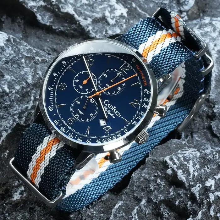 CADISEN montres pour hommes montre à Quartz de luxe