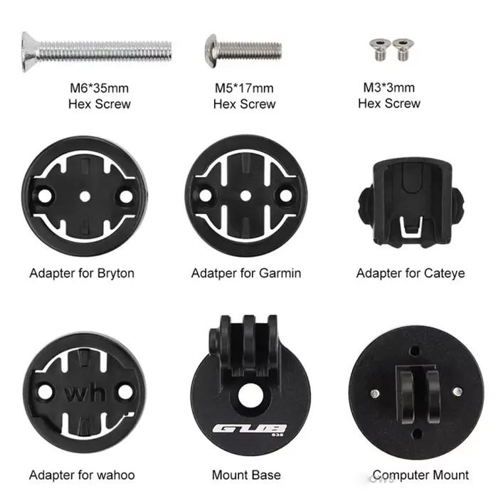 Support d'ordinateur de vélo pour Garmin Bryton Wahoo Elemnt