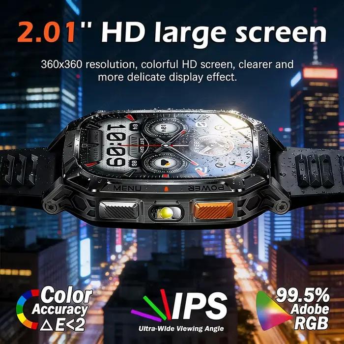 Nouvelle montre connectée 2026 étanche 3ATM avec appels HD