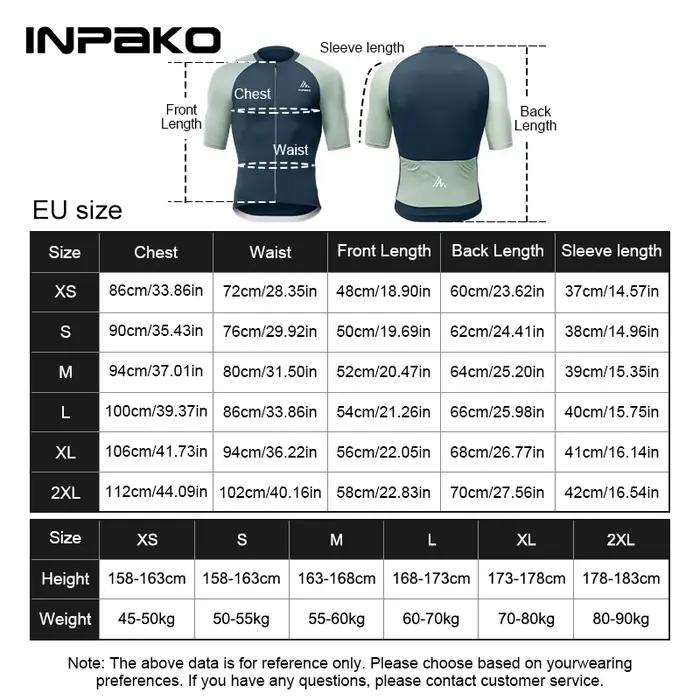 Maillot de cyclisme INBIKE pour hommes respirant léger à manches courtes séchage rapide coupe-vent pour sportifs occasions spéciales