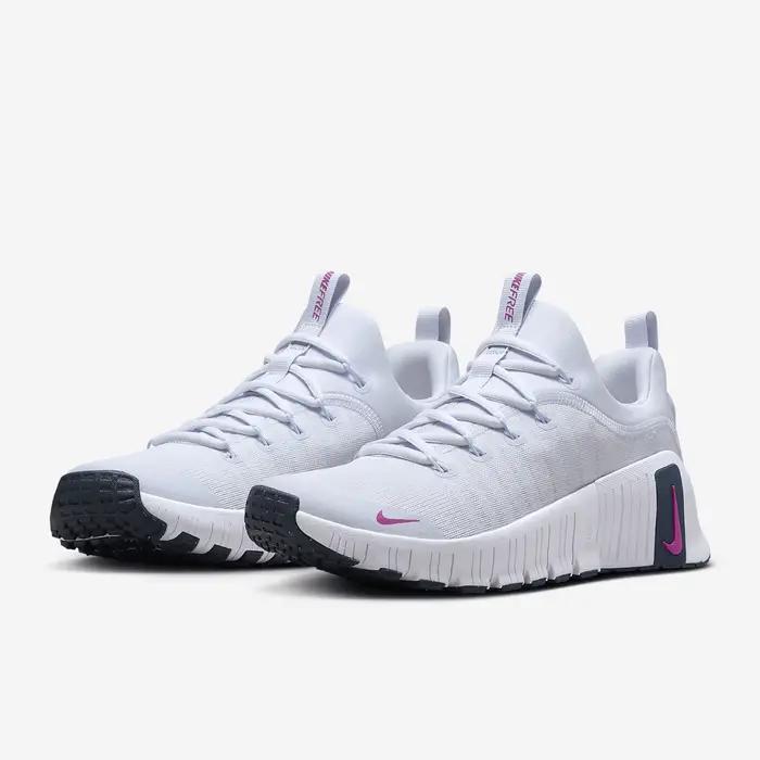 Nike véritable Free Metcon 6 chaussures d'entraînement durables et respirantes pour femmes FJ7126-004