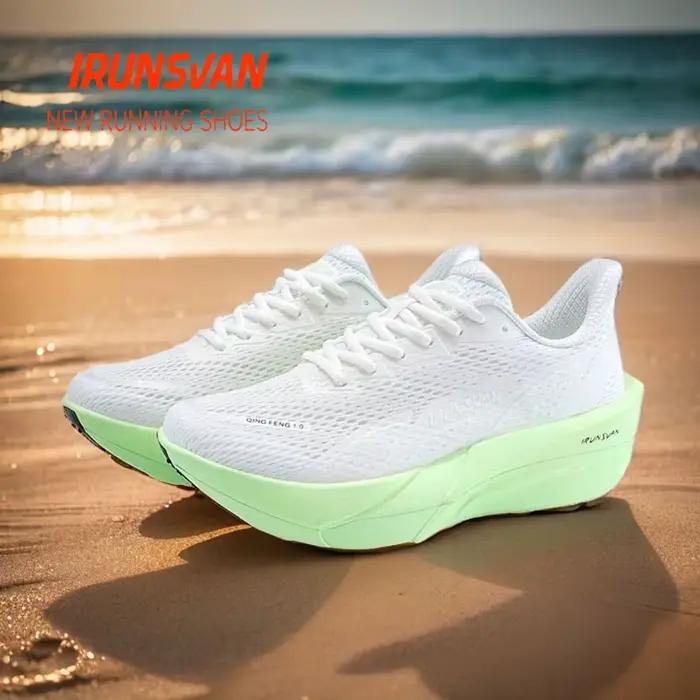 IRUNSVAN Dibiao 2000 pleine longueur plaque de carbone chaussures de course Marathon unisexe hommes femmes 240130