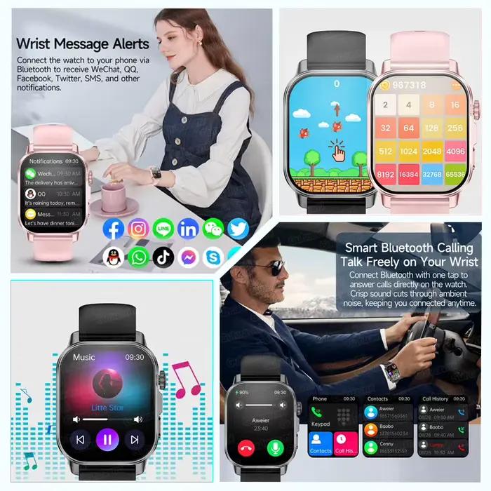 Nouvelle Montre Connectée 2026 pour Hommes et Femmes : Diagnostic ECG