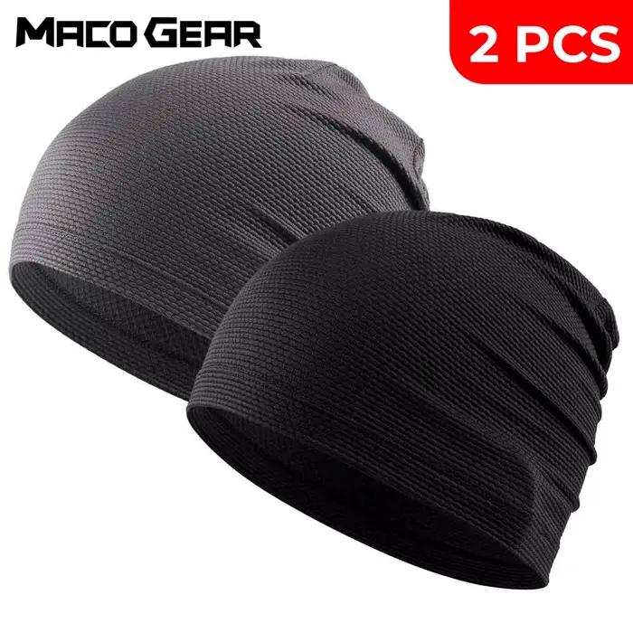 2 pièces casquettes de course Sport bonnets respirants été séchage rapide en plein air cyclisme randonnée Tennis casquette de Baseball chapeau souple hommes femmes