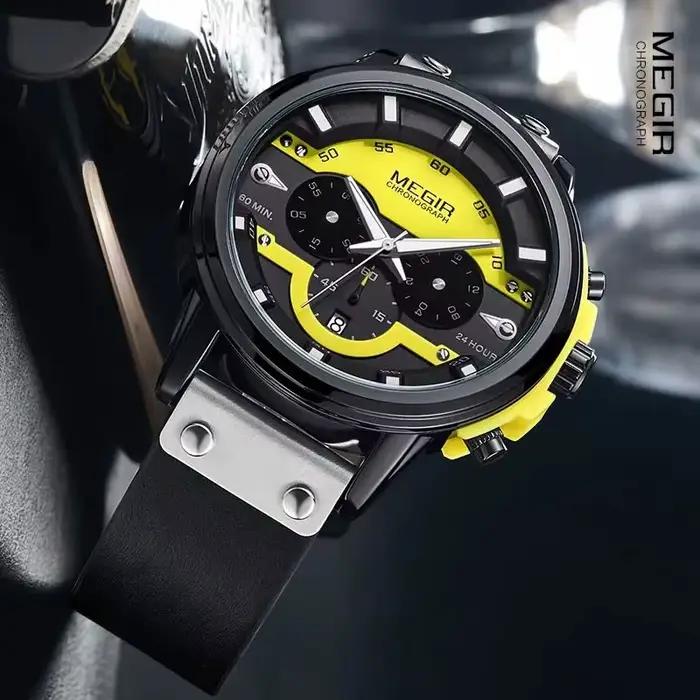 Montre Sport à Grand Cadran MEGIR 2026 pour Homme