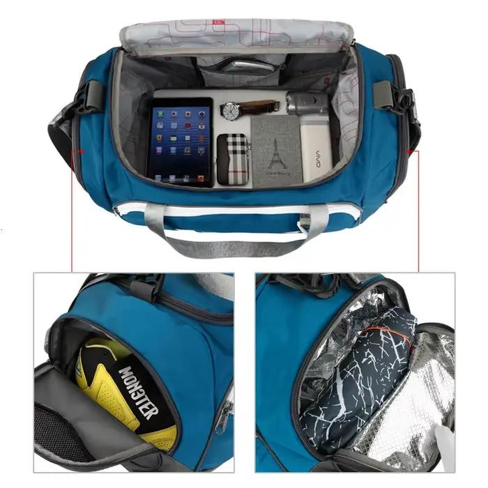INOXTO 40L sac de sport formation sac de sport hommes femme sacs de Fitness Durable multifonction sac à main en plein air sport fourre-tout mâle femme