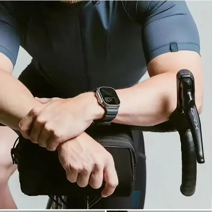 Bracelet en Silicone Trail pour Apple Watch Ultra 3 49mm 46mm 45mm 44mm 42mm 40mm 41mm Sport Starp pour iWatch série 11