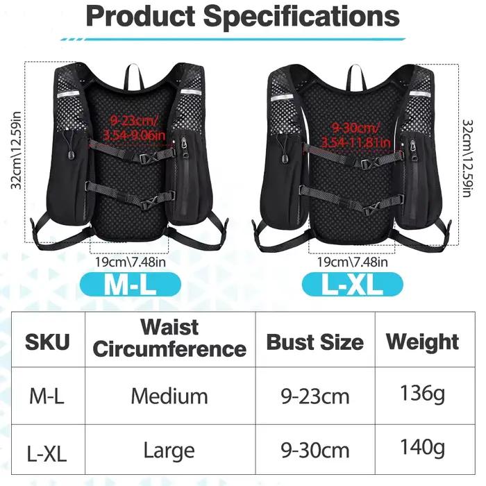 Sac à dos de trail running NEWBOLER M/L