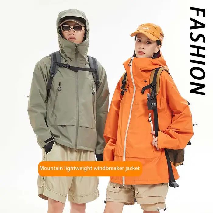 Veste de randonnée imperméable pour hommes et femmes