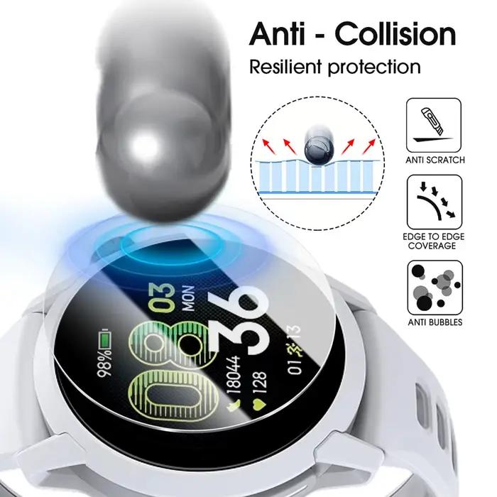 Protections d'écran en verre trempé pour montre de sport COROS PACE 4