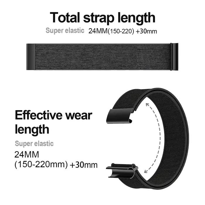 Pour bracelets Whoop 5.0/4.0 bandes accessoires élastique extensible Sport brecelet correa