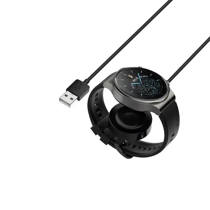 Fil de charge Huawei Watch D/D2 avec protection contre les surtensions pour Huawei Watch 3pro, 4/4pro/3/3pro, Buds, Ultimate, GT 5/5pro, GT 4/3 et Honor Watch 4pro en quatre couleurs AZURE, OR ROSE, SABLE ROSE, VERT OLIVE