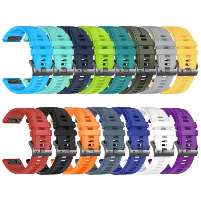 Pour Garmin Fenix 5 5X bracelet officiel saphir