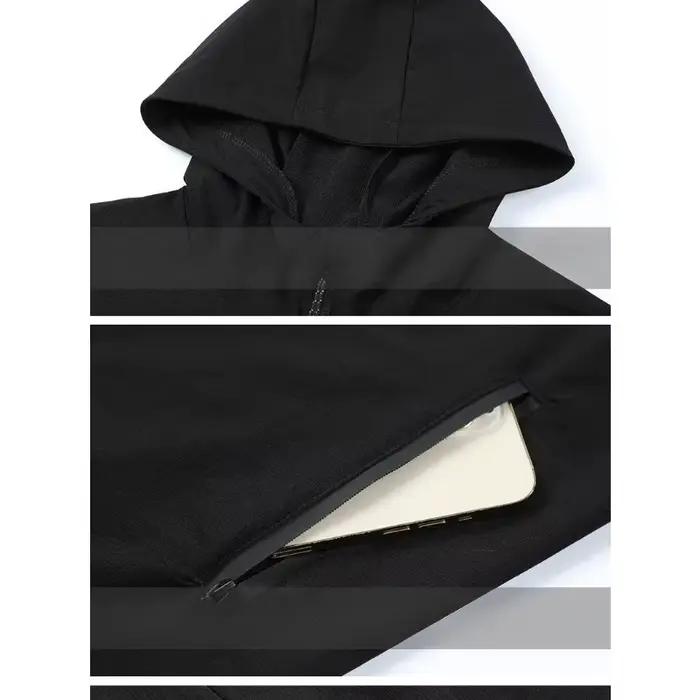 Veste de course imperméable pour homme