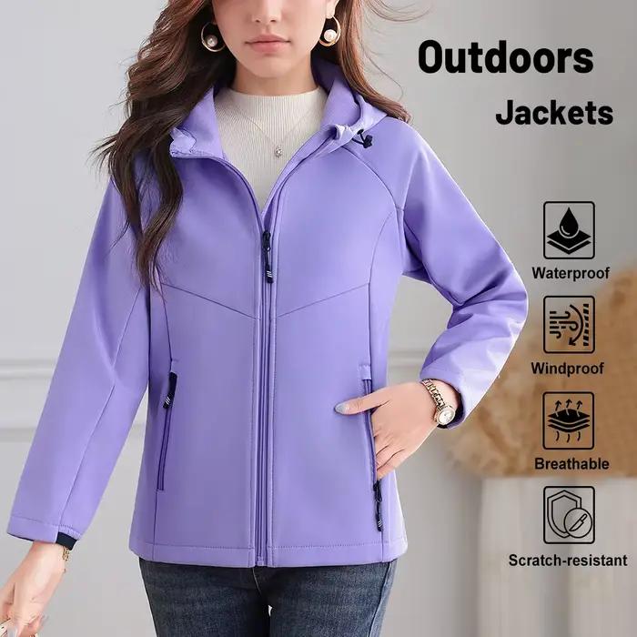 Veste polaire imperméable pour femme