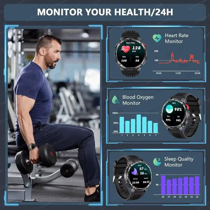 Nouvelle montre intelligente GPS T-Rex3 Pro 2026 pour hommes