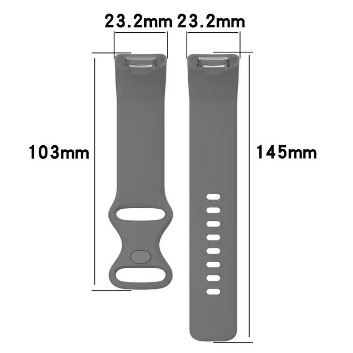 Bracelet de rechange en silicone souple pour montre intelligente
