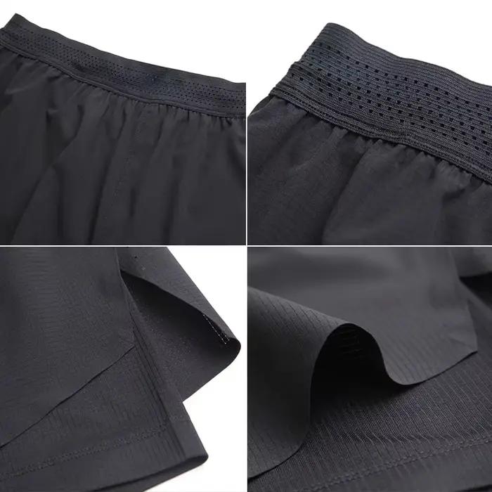 Short de course Marathon léger pour hommes, respirant et absorbant l'humidité, parfait pour les courses et entraînements physiques