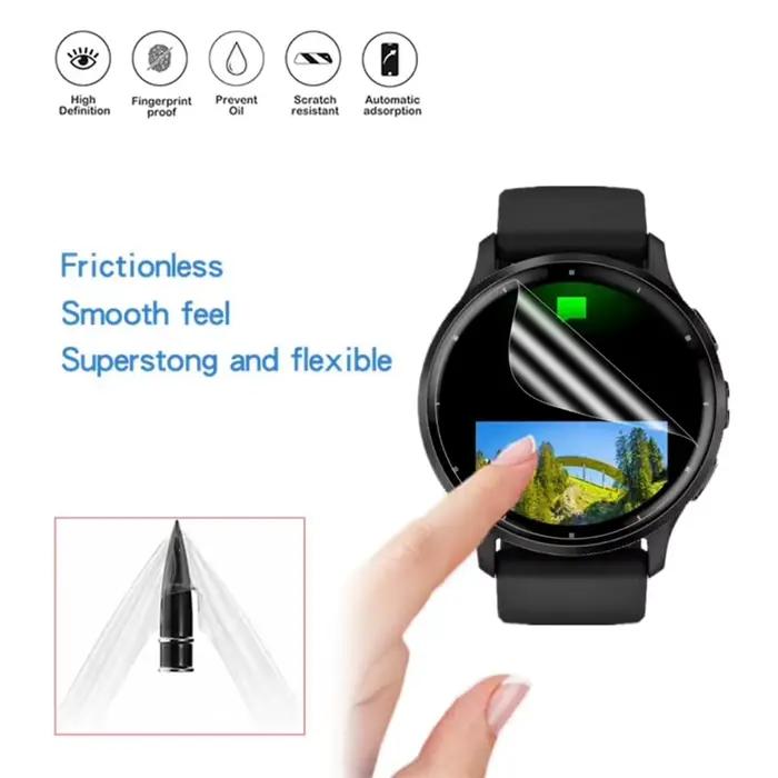 1 à 5 films hydrogel pour Garmin Fenix 8 7X 6X Pro 7 6 7S 6S 5 5S