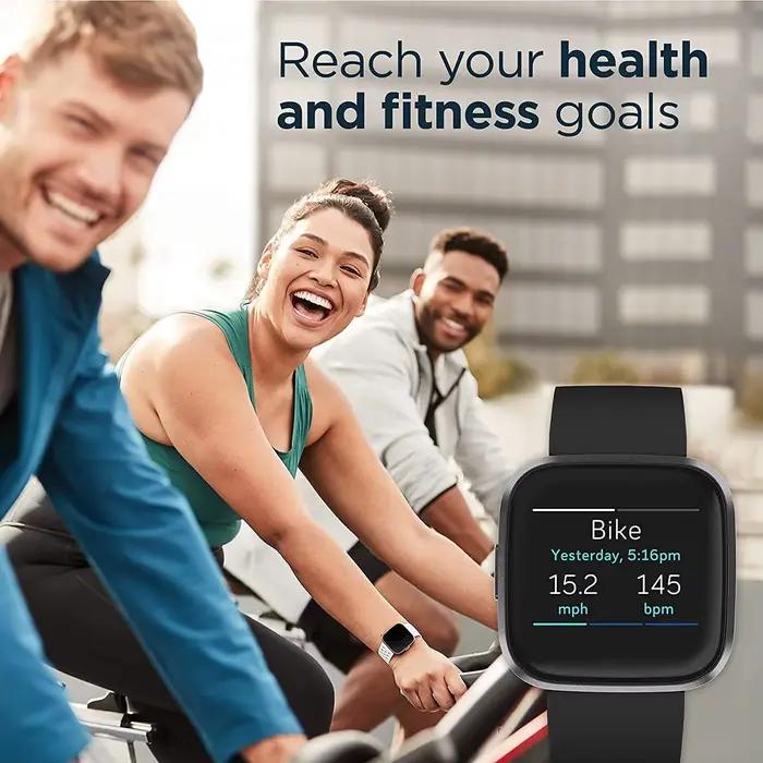 Fitbit Versa 2 Smartwatch santé et fitness avec fréquence cardiaque