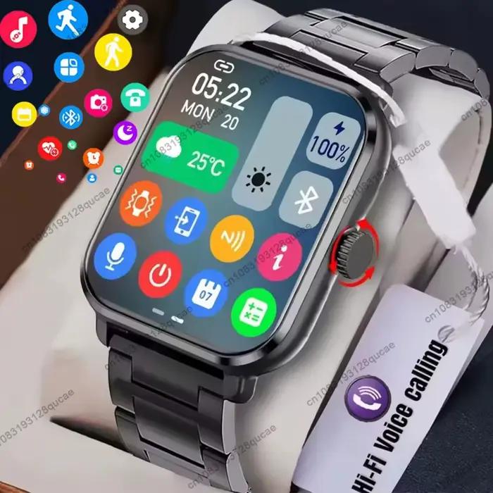 Montre intelligente Ola Esporte avec GPS, suivi de fitness et sommeil, rappel de message et appel, chronomètre, réveil, cadrans interchangeables pour hommes et femmes, occasions spéciales