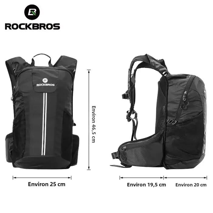 Sacs à dos RockBros imperméables et respirants pour cyclisme, escalade, camping et randonnée pédestre en plein air