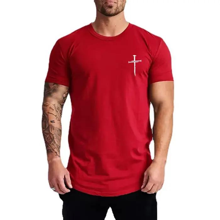 T-shirts de course imprimés pour hommes