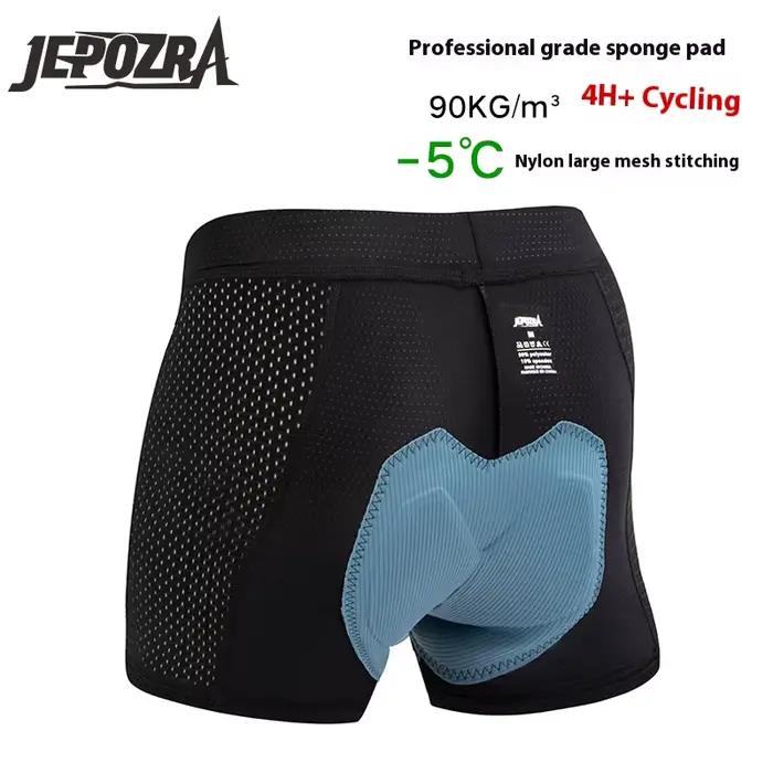 Sous-vêtements de cyclisme pour hommes, slips respirants à séchage rapide pour vélo de route et de montagne, coussinet éponge haute densité