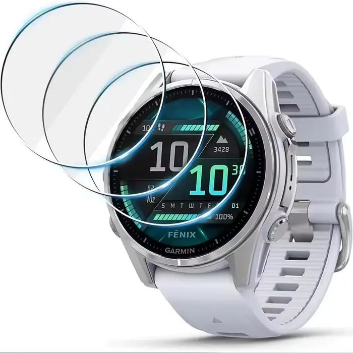 Verre trempé 9H pour Garmin Fenix 8 7X 6X Pro 7 6 7S 6S 5 5S