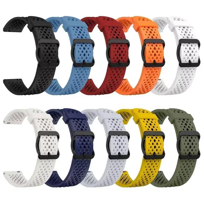 Bracelet de rechange sport pour COROS PACE 3 2, bracelet de montre pour COROS APEX 2 Pro, bracelet en silicone, bracelet Correa, 46mm, 42mm, 20mm, 22mm