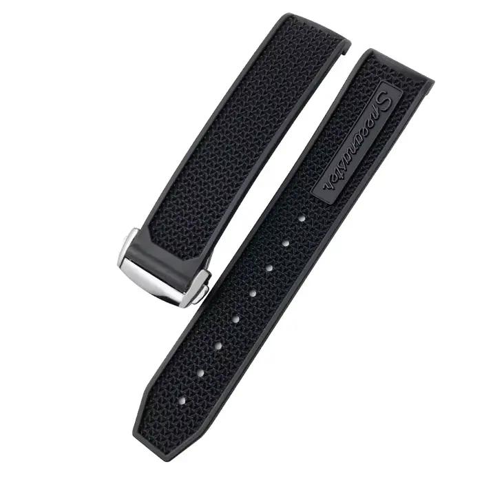Bracelet de montre en caoutchouc et Silicone de haute qualité