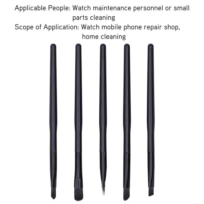 Ensemble de brosses de nettoyage de montre souple
