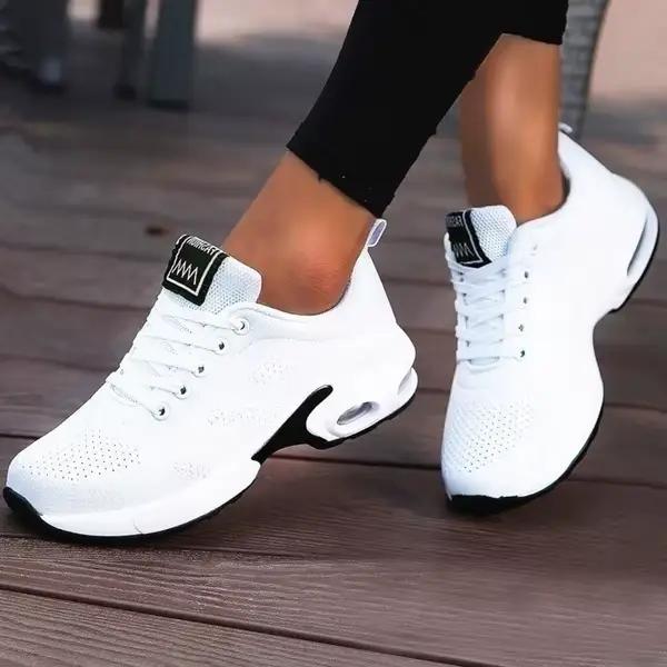 Chaussures de course femmes décontractées respirantes en plein air légères baskets de sport pour déplacement quotidien et courses libertés