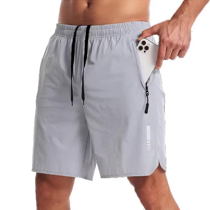 Short de Sport pour Hommes en Nylon et Élasthanne Polyvalent pour Running, Yoga, Plage et Autres Occasions Spéciales