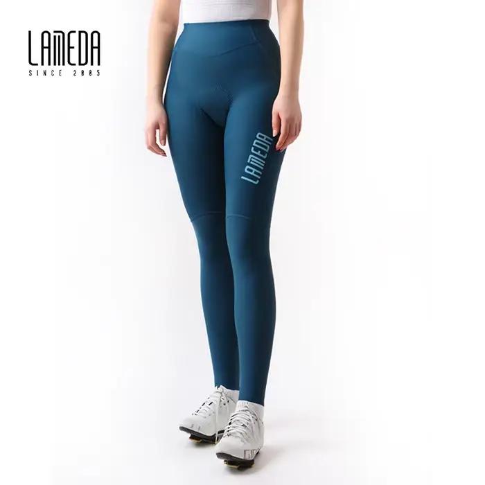 Lameda-Pantalon de Cyclisme Respirant et Confortable pour Femme
