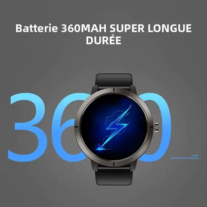 Montre connectée GPS sportive avec écran AMOLED de 1