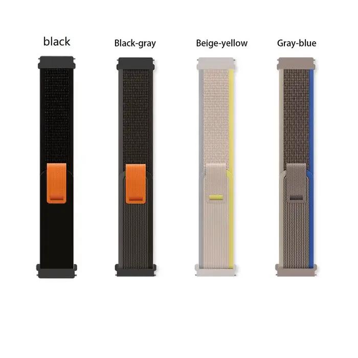 Bracelet de montre en nylon pour Garmin Forerunner