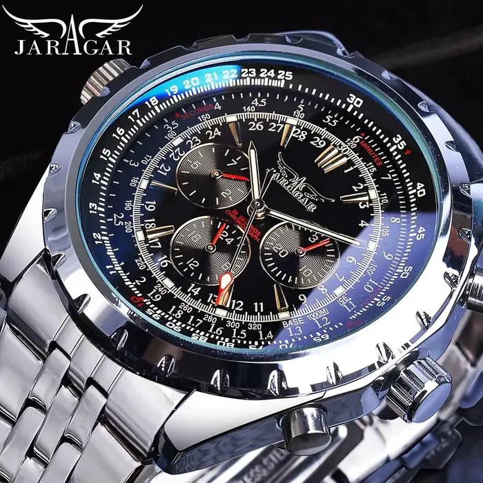 Montre de sport mécanique automatique pour homme