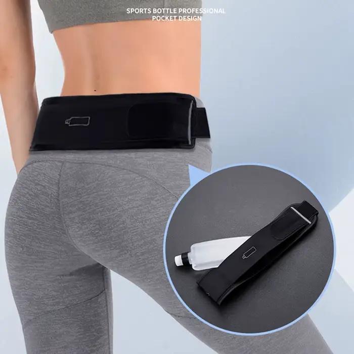 Ceinture de course avec poche pour bouteille d'eau 330 ml