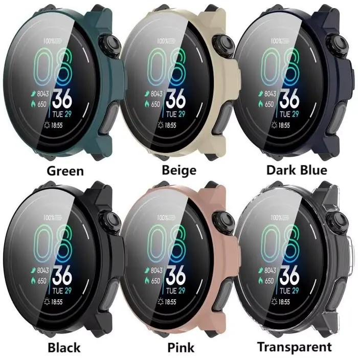 Boîtier en verre trempé pour montre intelligente Coros Pace Pro, housse de protection pare-chocs COROS PACE Pro, coque de protection d'écran, accessoires