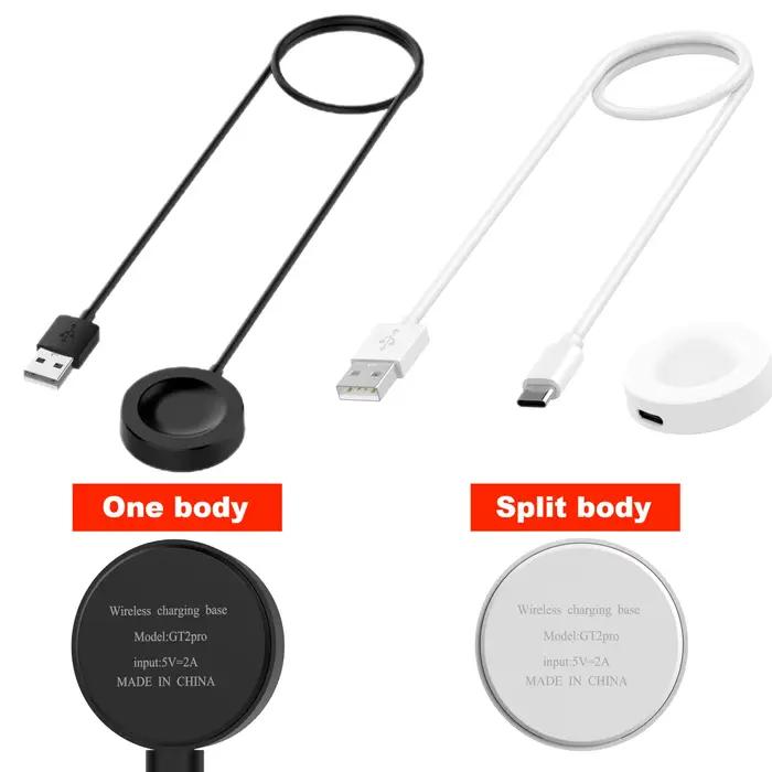 Base de charge sans fil pour Huawei Watch GT 5 Pro 46mm 42mm et Huawei Watch GT5 4 46mm 41mm, adaptateur pour chargeur Huawei Watch D2