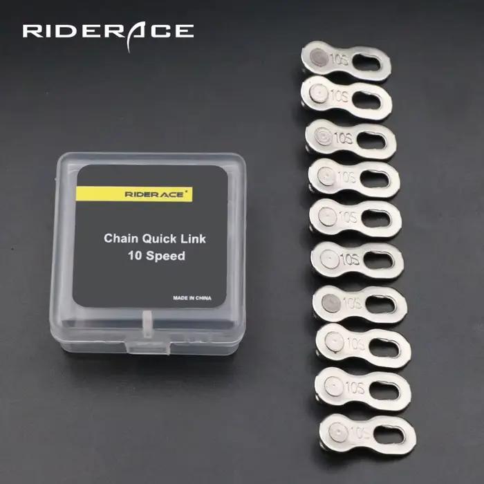 5 paires de joints de connecteur de maillon de chaîne de vélo