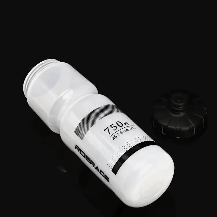 RIDERACE bouteille d'eau de vélo 750ML PP5 en plastique pour la course en plein air escalade sport tasse à presser
