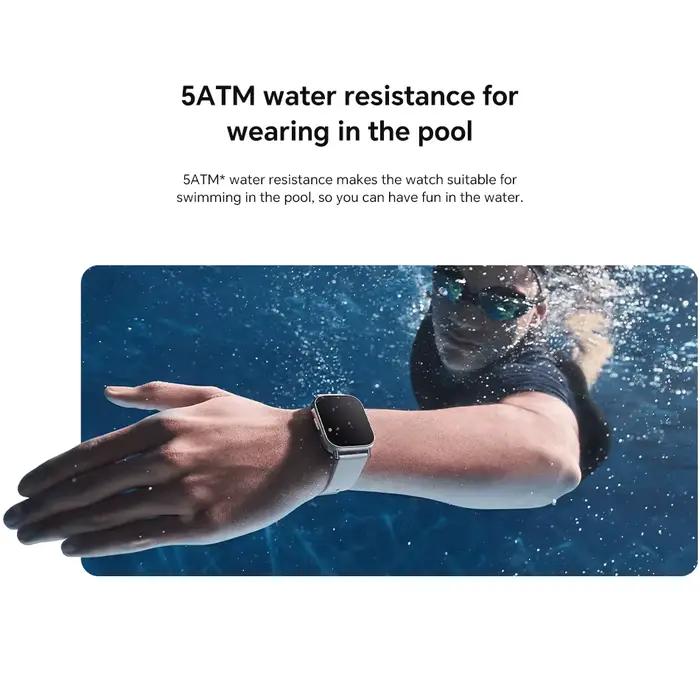 Version mondiale Xiaomi Redmi Watch 5 Lite 1.96 ''écran AMOLED Bluetooth GNSS 150 + Modes sportifs oxygène dans le sang 18 jours d'autonomie de la batterie