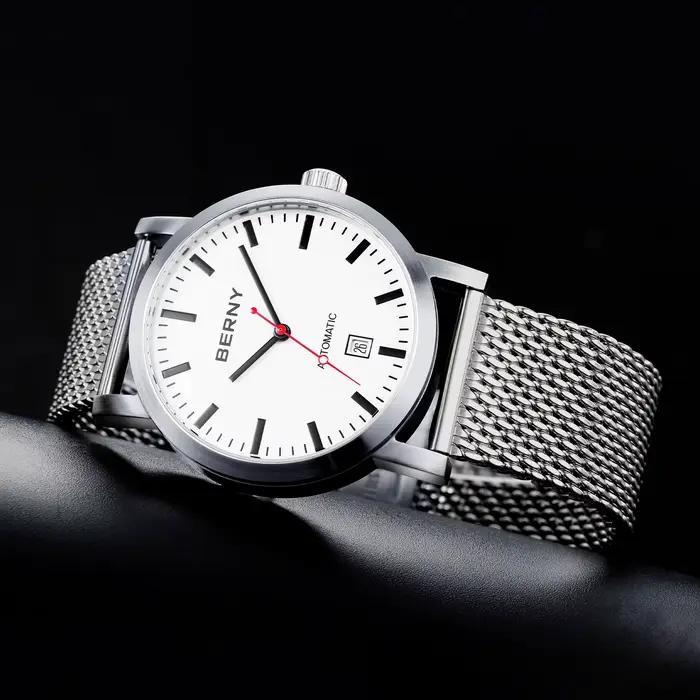 BERNY – montre-bracelet mécanique pour hommes