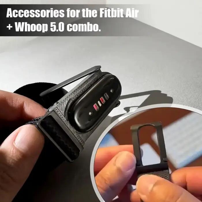 Adaptateur de bracelet de remplacement pour Fitbit Air et Whoop 5.0 Combo, support de modification créative, accessoires de modification de cadre, accessoire de montre