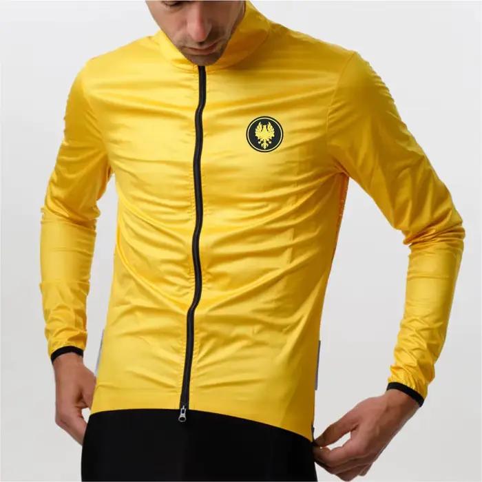 Maillot de course à pied pour homme Ightrack coupe-vent et imperméable tricoté en polyester pour performances sportives et courses à pied
