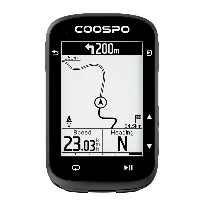 COOSPO ordinateur de vélo CS500 GPS Route Navigation odomètre de cyclisme sans fil compteur de vitesse de vélo chronomètre de Cycle ANT + Bluetooth5.0