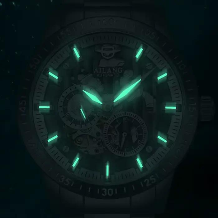 Montre mécanique de luxe originale AILANG 2026 pour homme