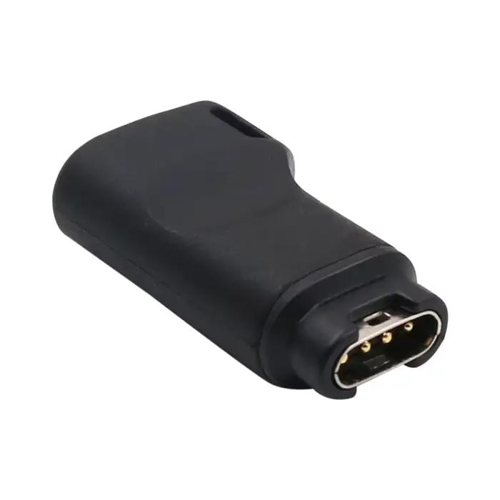 Adaptateur de chargeur de montre intelligente pour Garmin Fenix 5/5S/5X/6 Forerunner 45/45S/245/245M/935 USB C à 4